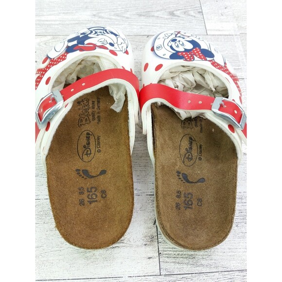 Kids Disney Birkenstock Maria Clogs Birkis Mickey Mini Mouse Kiss EU 26 US 8 - Picture 13 of 14